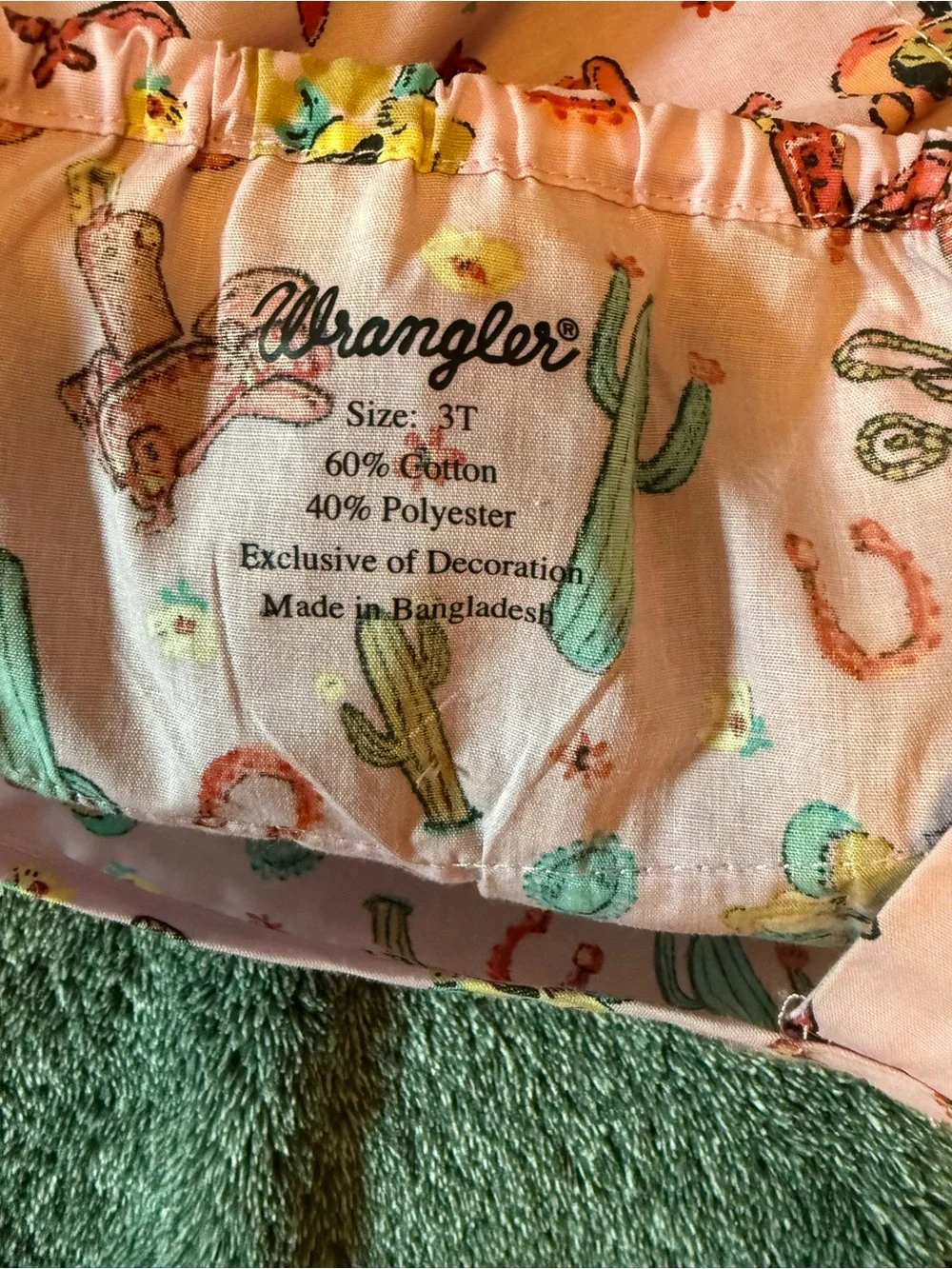 Wrangler Toddler Girls Cowgirl Motif Dress 3T